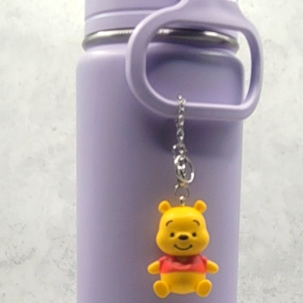 Winnie the pooh straw/cup charm